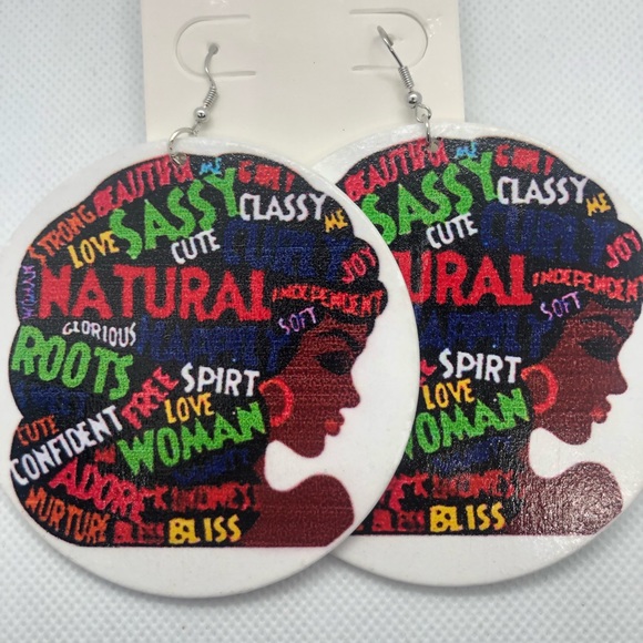 Jackie Jewelry - Words of Life, Statement Earrings Jackie Jewelry - Words of Life, Statement Earrings